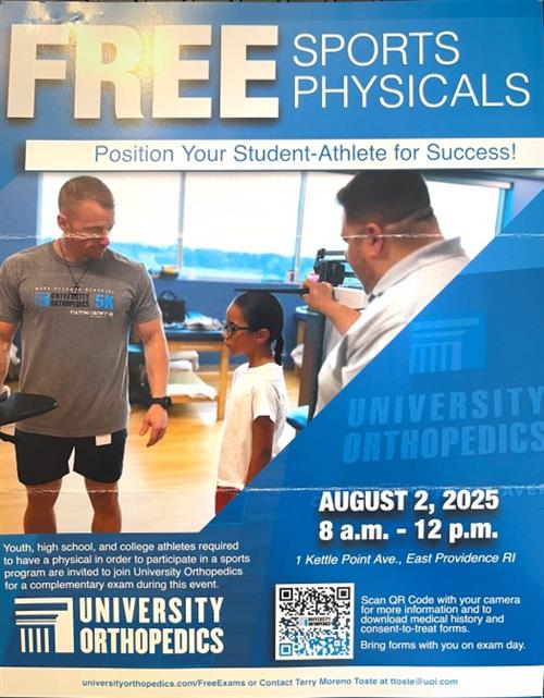 FREE Sports Physicals